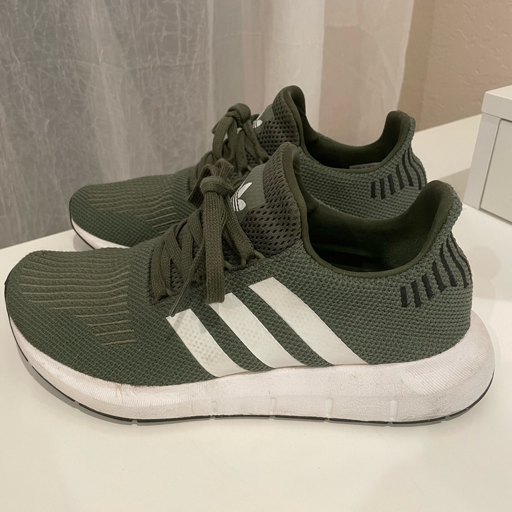 Green womens adidas (size 8)